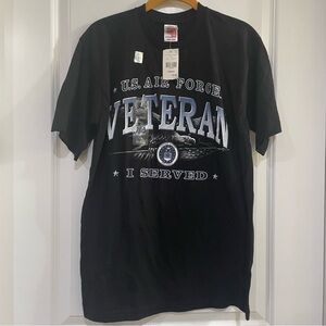 U.S‎ Air Force proud to have served Veteran tee shirt NEW made USA size Medium